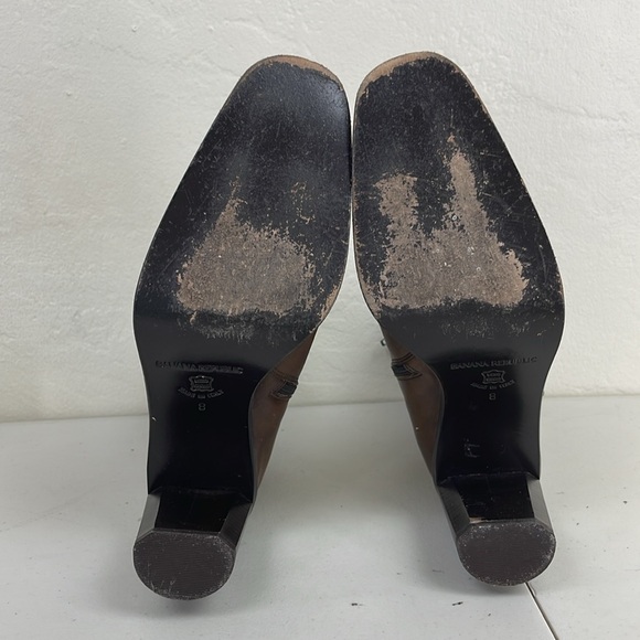 Vintage Made in Italy Banana Republic Short Boots Size 8 US - Picture 7 of 10